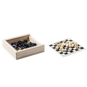 Spielset aus Holz mit individuellem Branding für Ihr Marketing